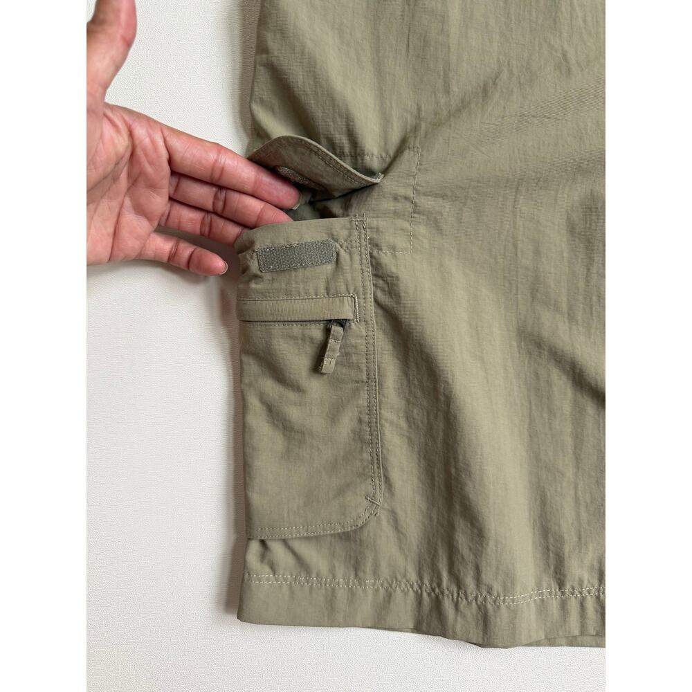 REI Co-op Women's Beige Sahara Cargo Hiking Bermuda Shorts Size 12 - Picture 3 of 13